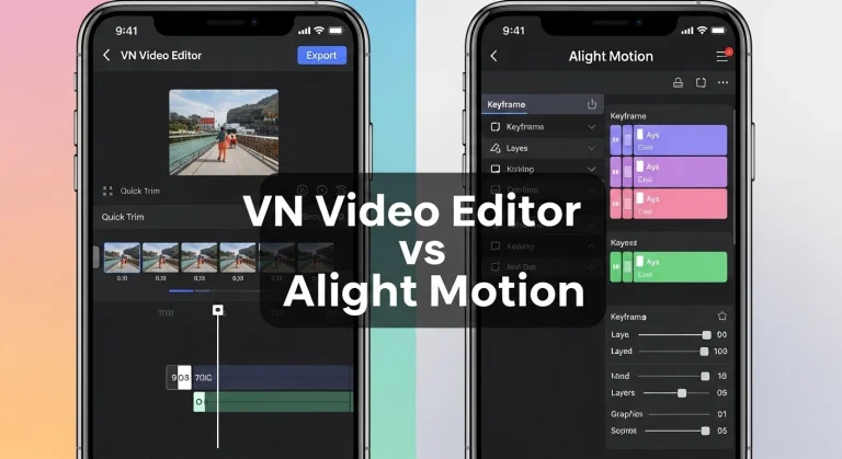 VN Video Editor vs Alight Motion — Full Comparison