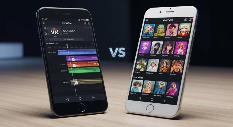 VN vs VivaVideo: Best Video Editor Comparison